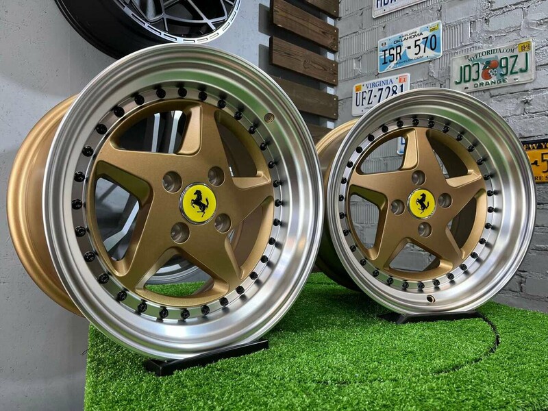 Фотография 2 - Autowheels Ferrari 348TS JDM E30 VW Bronz литые R15 диски