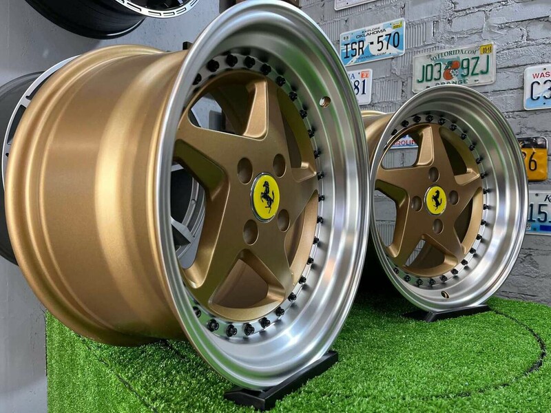 Фотография 4 - Autowheels Ferrari 348TS JDM E30 VW Bronz литые R15 диски