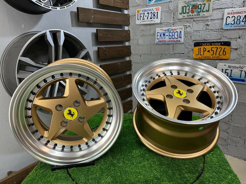 Фотография 6 - Autowheels Ferrari 348TS JDM E30 VW Bronz литые R15 диски