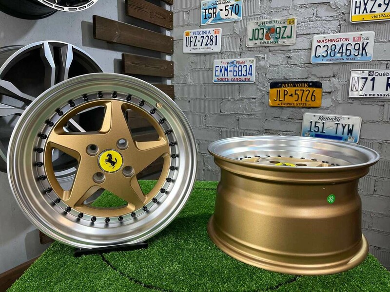 Фотография 7 - Autowheels Ferrari 348TS JDM E30 VW Bronz литые R15 диски