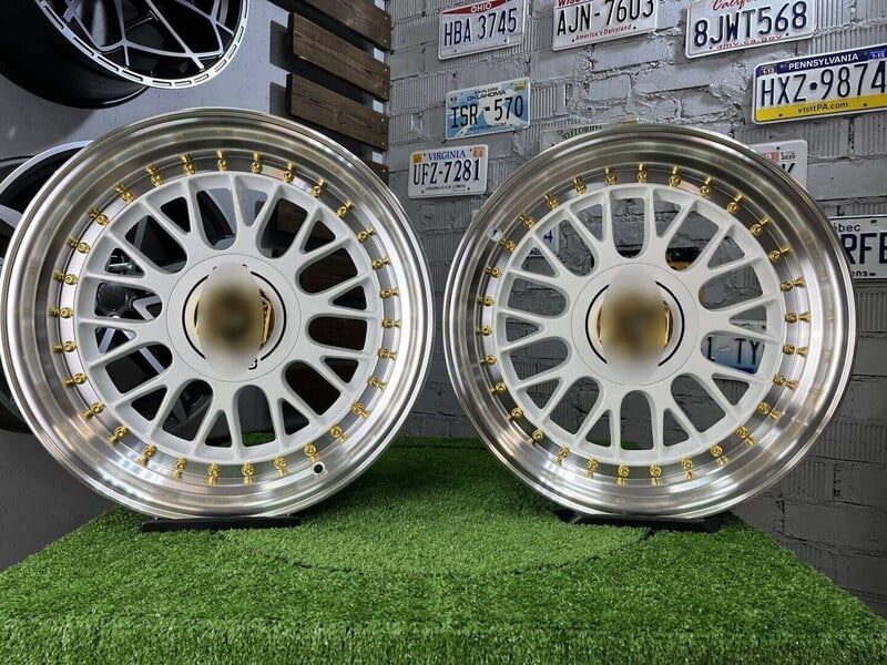 Nuotrauka 1 - Autowheels BBS LM style BMW Audi MB White lengvojo lydinio R17 ratlankiai