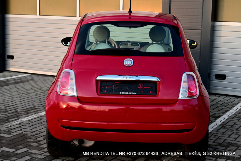 Nuotrauka 8 - Fiat 500 2007 m Hečbekas