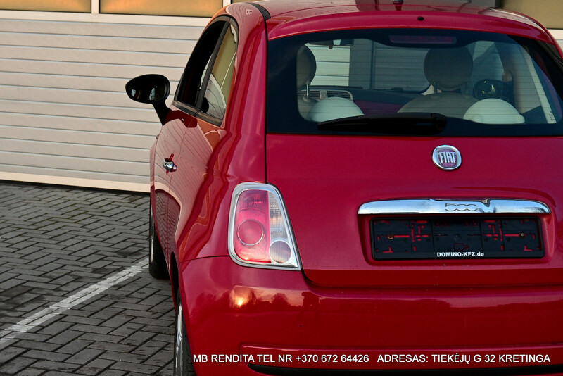 Nuotrauka 10 - Fiat 500 2007 m Hečbekas