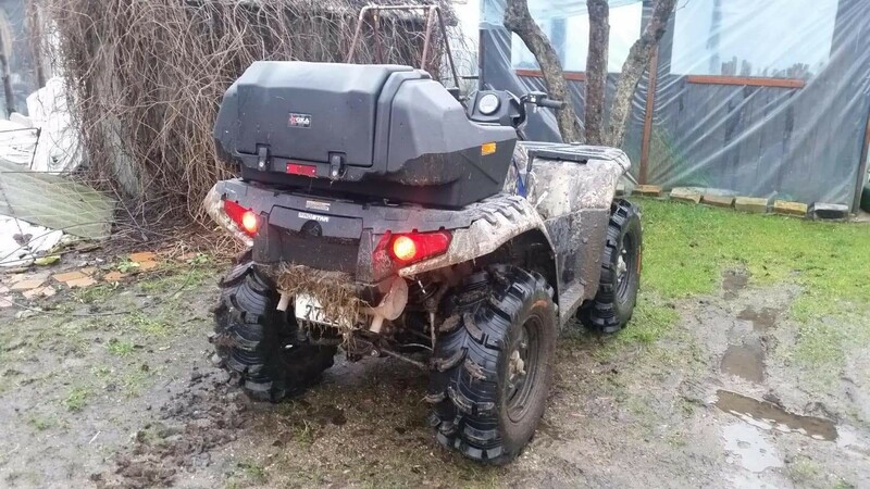 Nuotrauka 14 - Polaris Sportsman 2015 m Keturratis motociklas