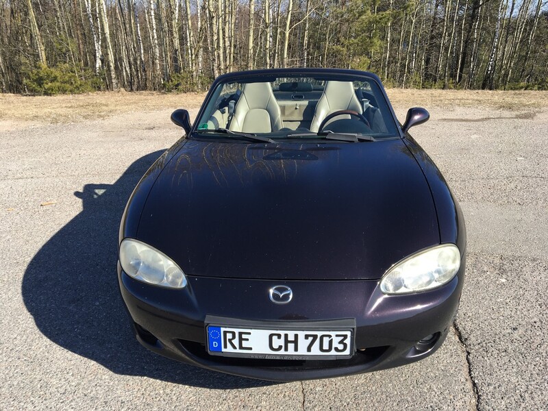 Фотография 17 - Mazda MX-5 black cherry mica SE 2003 г