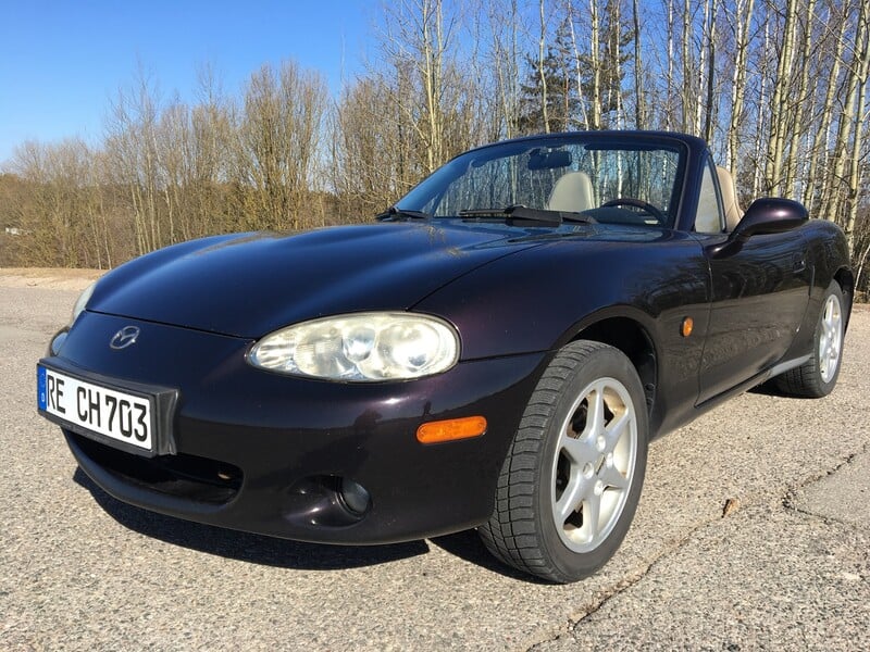 Фотография 19 - Mazda MX-5 black cherry mica SE 2003 г