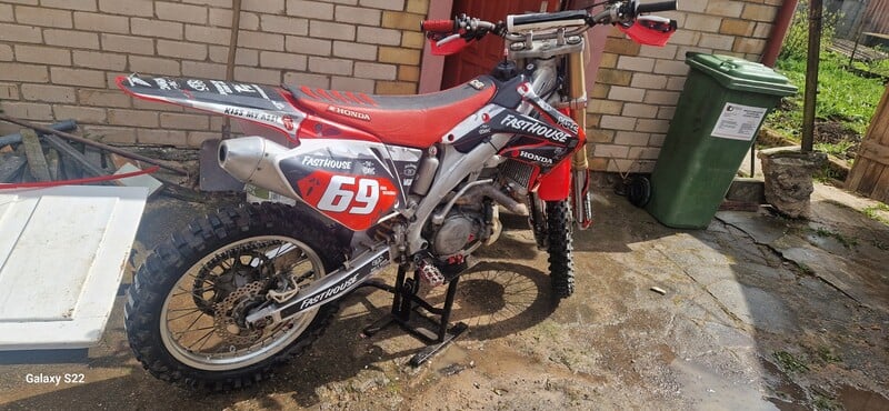 Nuotrauka 1 - Honda CRF450R 2007 m Krosinis / Supermoto motociklas