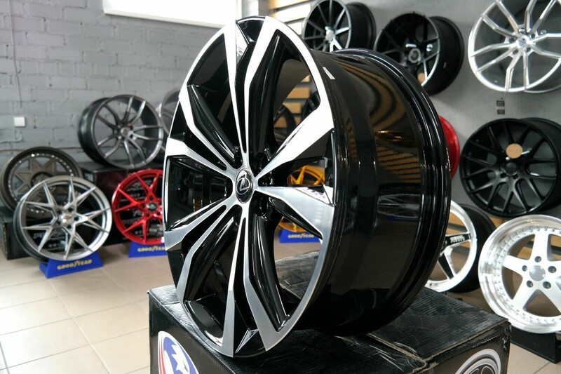 Nuotrauka 5 - Autowheels Lexus ES GS IS, Honda, Mazda lengvojo lydinio R20 ratlankiai