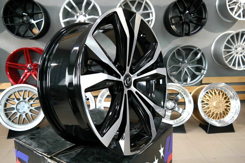 Nuotrauka 8 - Autowheels Lexus ES GS IS, Honda, Mazda lengvojo lydinio R20 ratlankiai