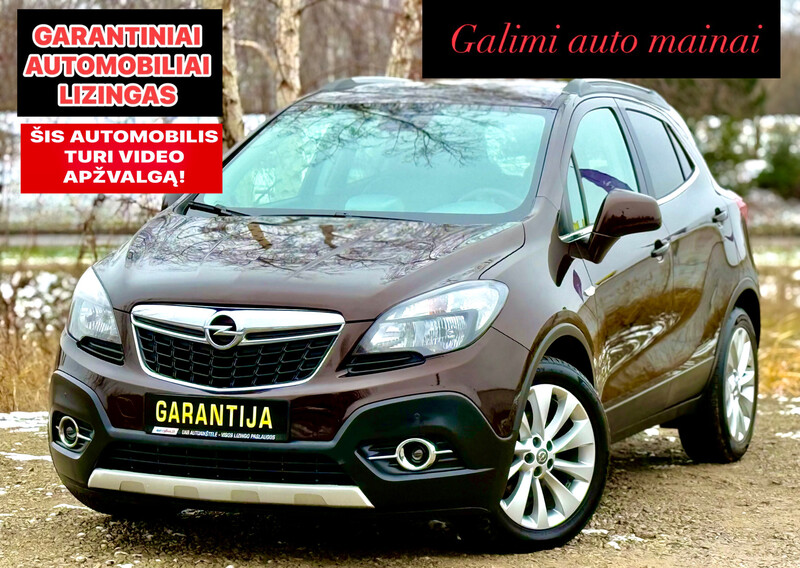 Nuotrauka 1 - Opel Mokka 2015 m Visureigis / Krosoveris