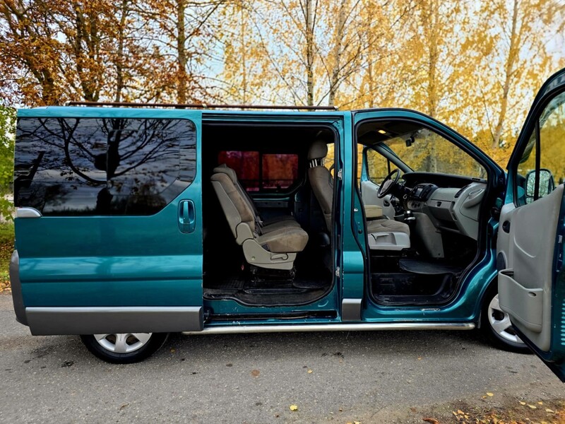 Nuotrauka 10 - Renault Trafic 2003 m Keleivinis mikroautobusas