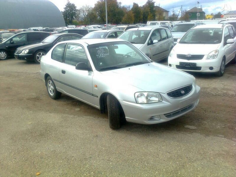 Nuotrauka 2 - Hyundai Accent 2002 m Hečbekas