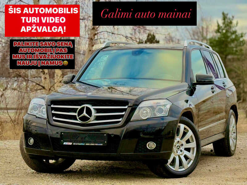 Nuotrauka 1 - Mercedes-Benz GLK 220 2010 m Visureigis / Krosoveris