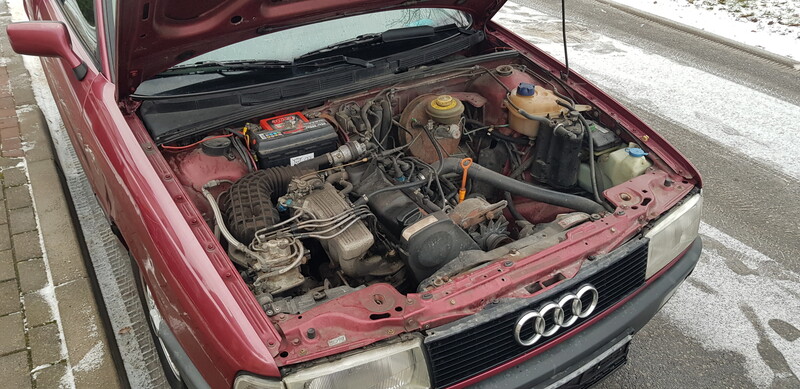 Nuotrauka 12 - Audi 80 1991 m Sedanas