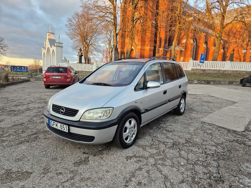 Nuotrauka 1 - Opel Zafira 2001 m Vienatūris