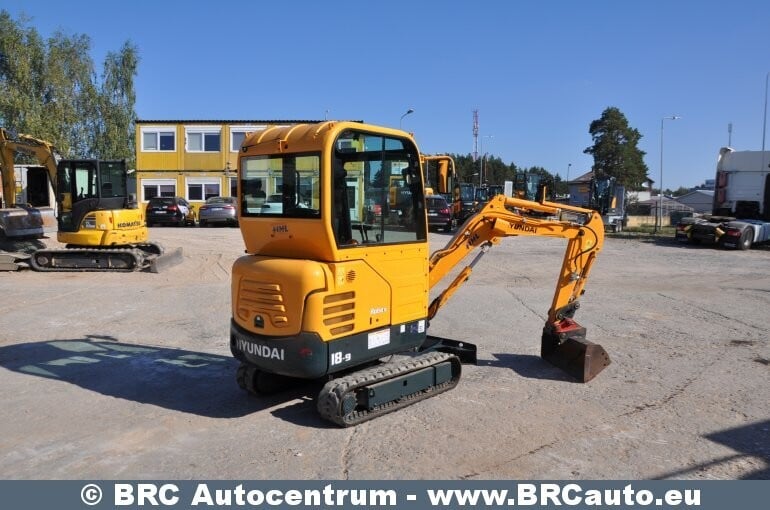 Фотография 5 - Hyundai R18-9 2019 г Мини экскаватор