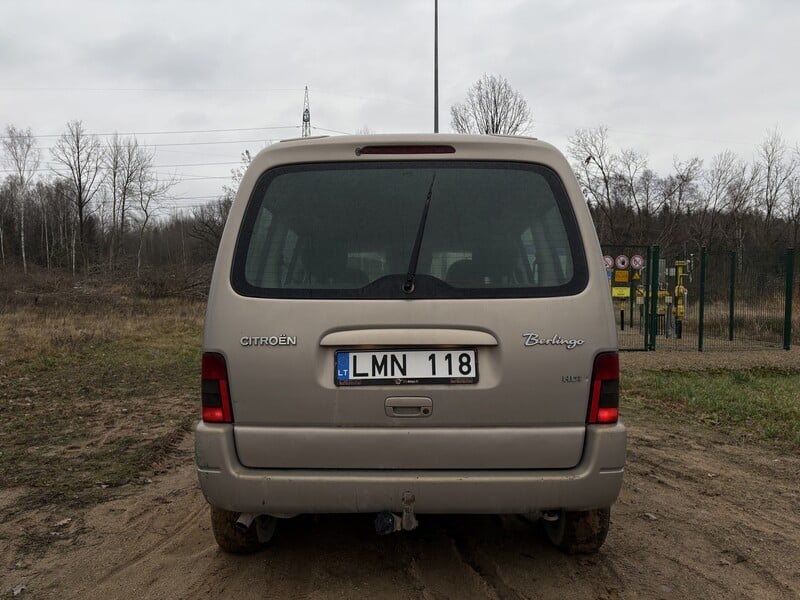 Nuotrauka 4 - Citroen Berlingo 2002 m Vienatūris