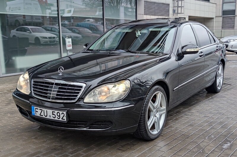 Фотография 1 - Mercedes-Benz S 500 Long 4matik 2004 г