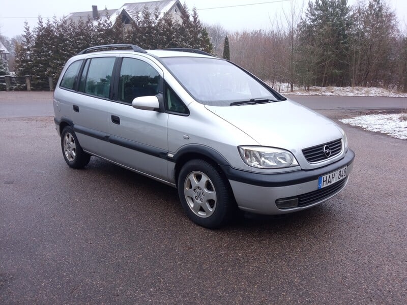 Фотография 1 - Opel Zafira 2002 г Минивэн