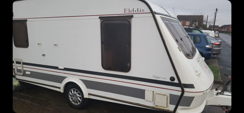 Nuotrauka 3 - Swift Elddis vogue 1996 m Prikabinamas namelis