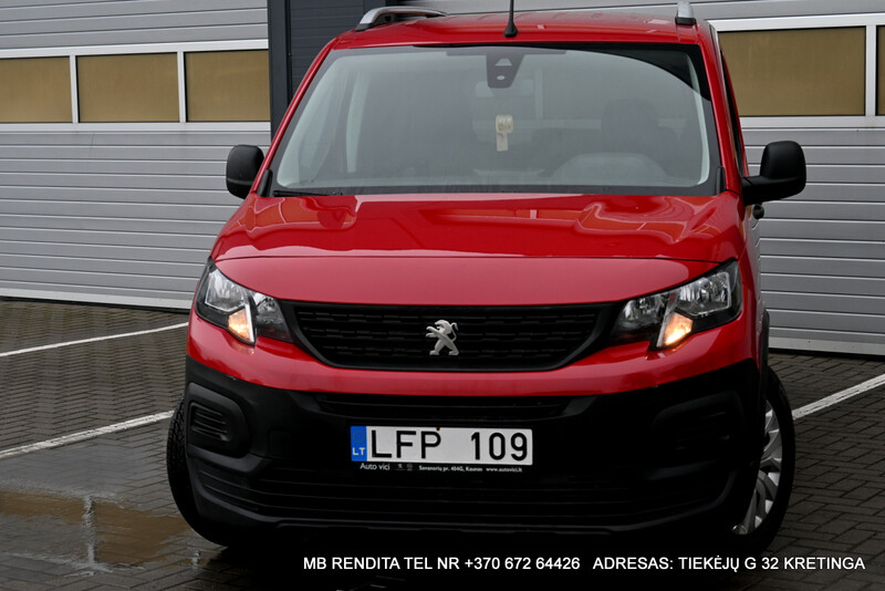 Nuotrauka 2 - Peugeot Rifter 2019 m Vienatūris