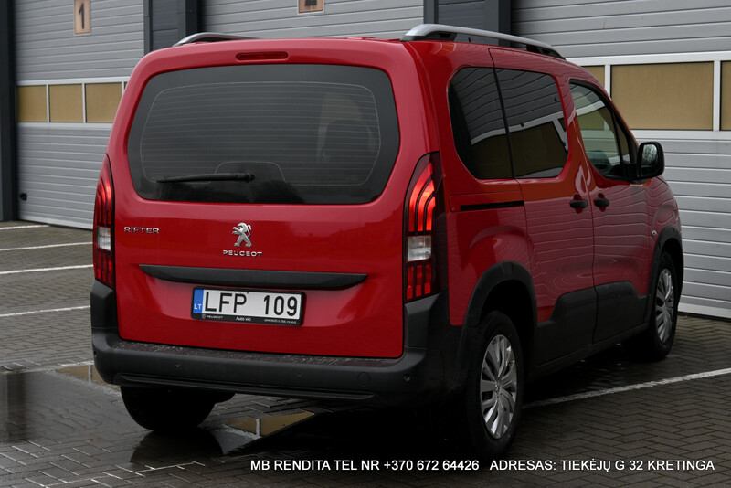 Nuotrauka 7 - Peugeot Rifter 2019 m Vienatūris