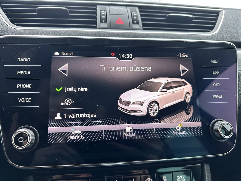 Nuotrauka 21 - Skoda Superb 2019 m Universalas