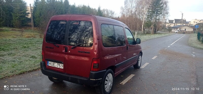 Nuotrauka 6 - Peugeot Partner 1998 m Komercinis auto(su būda)