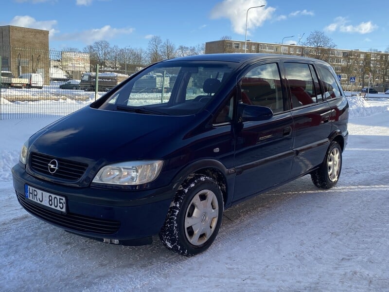 Nuotrauka 2 - Opel Zafira 2001 m Vienatūris