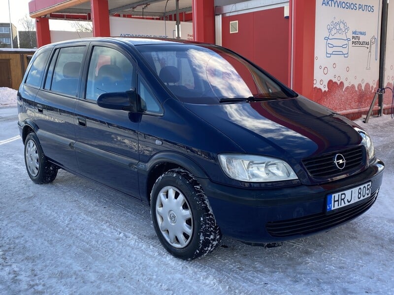 Nuotrauka 3 - Opel Zafira 2001 m Vienatūris