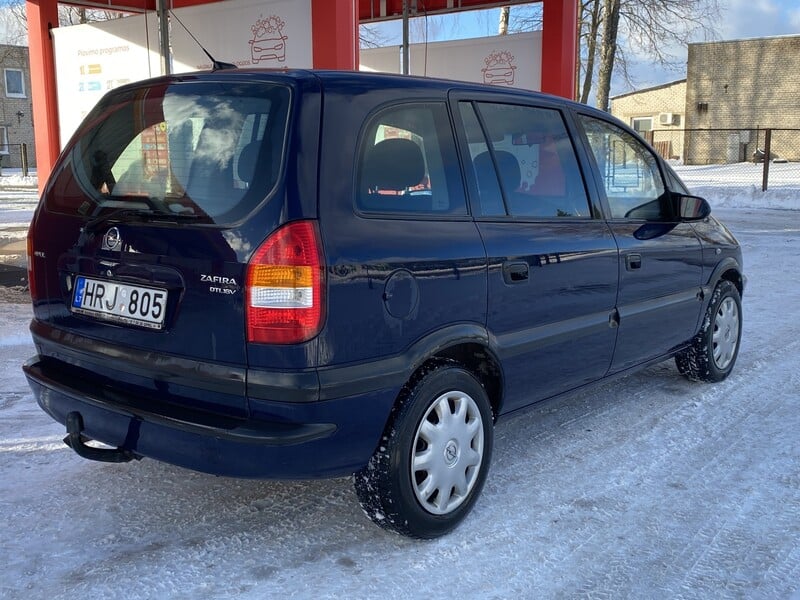 Nuotrauka 1 - Opel Zafira 2001 m Vienatūris