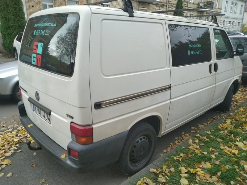 Nuotrauka 3 - Volkswagen Transporter 2002 m Krovininis mikroautobusas