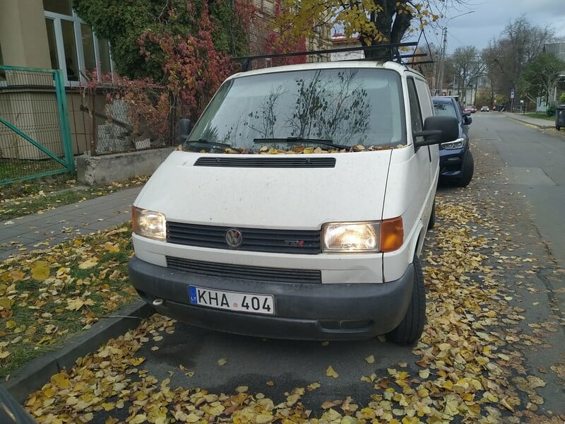 Nuotrauka 8 - Volkswagen Transporter 2002 m Krovininis mikroautobusas