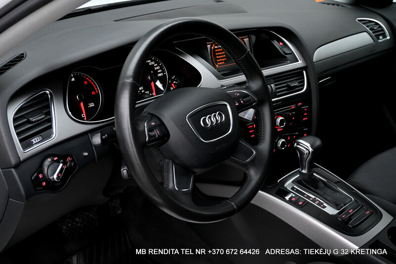 Nuotrauka 13 - Audi A4 2012 m Sedanas