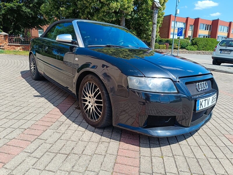 Nuotrauka 6 - Audi A4 2002 m Kabrioletas