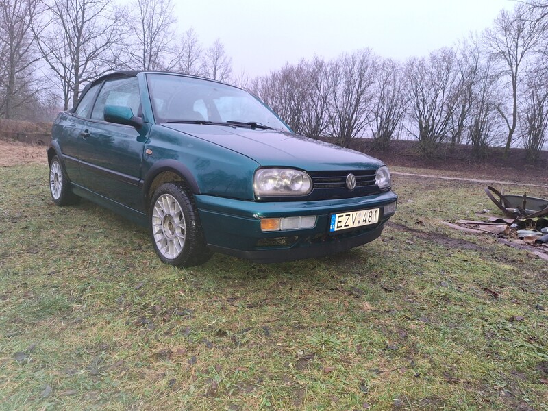 Nuotrauka 2 - Volkswagen Golf 1996 m Kabrioletas