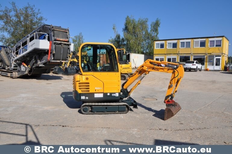 Фотография 6 - Hyundai R18-9 2019 г Мини экскаватор