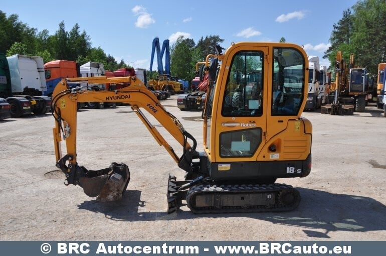 Фотография 4 - Hyundai R18-9 2019 г Мини экскаватор