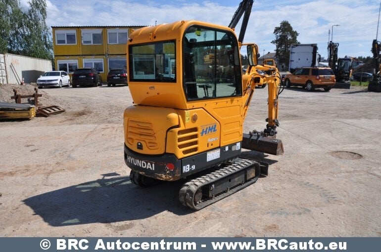 Фотография 6 - Hyundai R18-9 2019 г Мини экскаватор