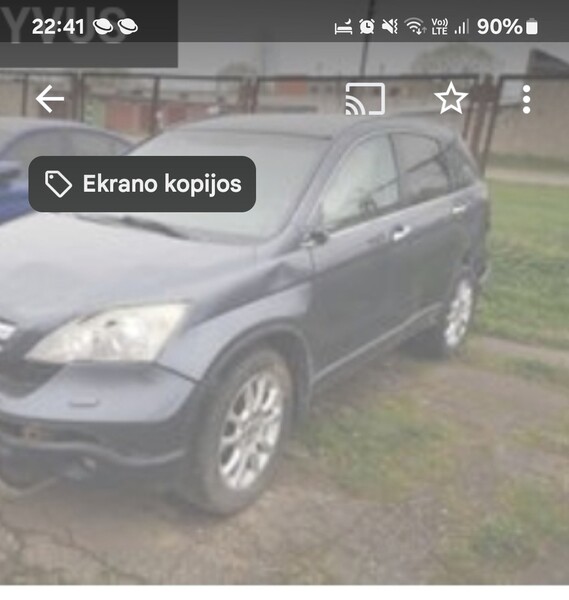 Nuotrauka 1 - Honda Cr-V 2009 m dalys