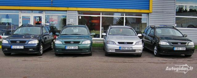 Nuotrauka 1 - Opel Astra II 2003 m nuoma