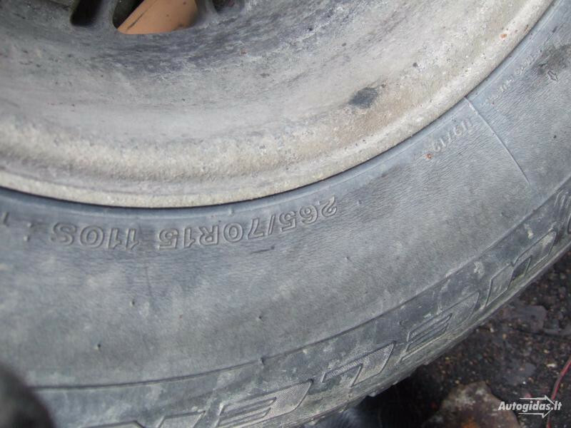 Photo 3 - Bridgestone R15 universal tyres passanger car