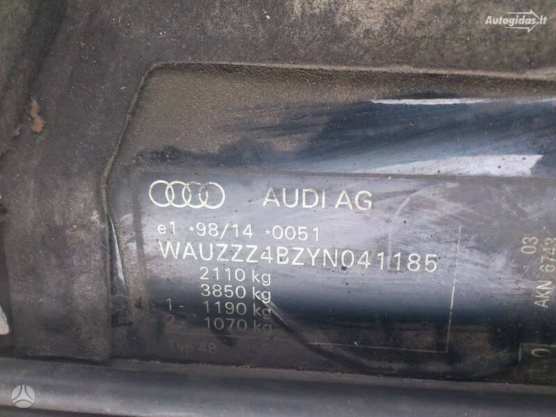 Nuotrauka 4 - Audi A6 C5 1999 m dalys