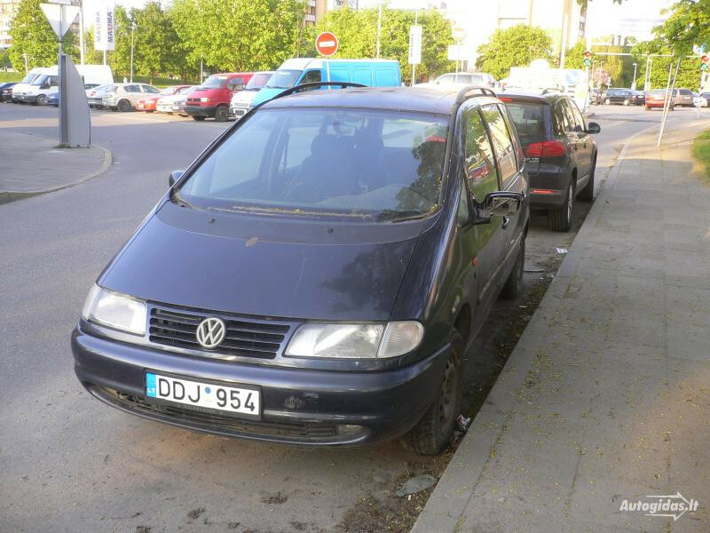 Volkswagen Sharan I 1996 m dalys