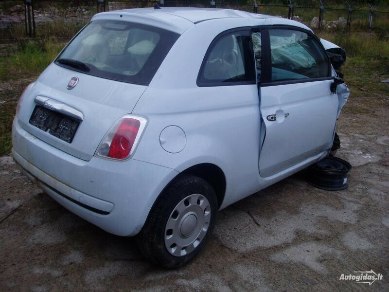 Nuotrauka 4 - Fiat 500 2010 m dalys