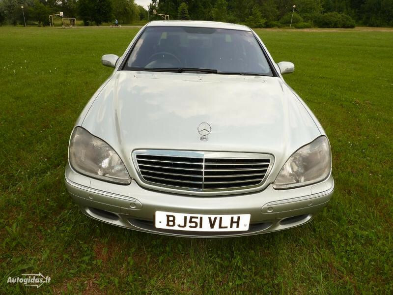Mercedes-Benz S Klasė 2001 m dalys