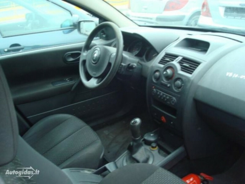 Renault Megane II iš vokietijos 2004 г запчясти