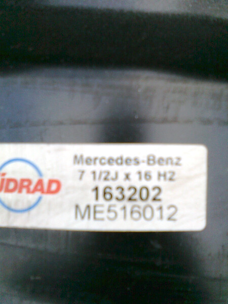 Photo 3 - Mercedes-Benz AUDI NUO 2009m steel stamped R16 rims