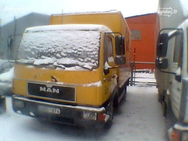 Van, truck up to 7.5t. MAN 8-153 1995 y parts