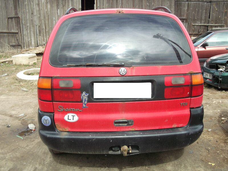 Volkswagen Sharan tdi 1998 m dalys